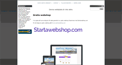 Desktop Screenshot of gratiswebshop.se
