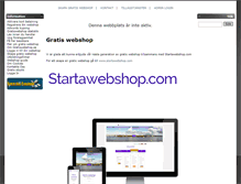 Tablet Screenshot of gratiswebshop.se